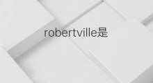 robertville是什么意思 robertville的中文翻译、读音、例句