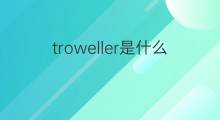 troweller是什么意思 troweller的中文翻译、读音、例句