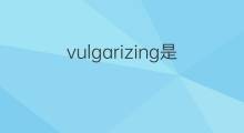 vulgarizing是什么意思 vulgarizing的中文翻译、读音、例句