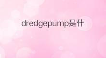 dredgepump是什么意思 dredgepump的中文翻译、读音、例句