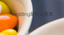 wedding是什么意思 wedding的中文翻译、读音、例句