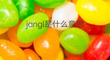 jangl是什么意思 jangl的中文翻译、读音、例句