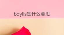 baylis是什么意思 英文名baylis的翻译、发音、来源