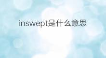 inswept是什么意思 inswept的中文翻译、读音、例句