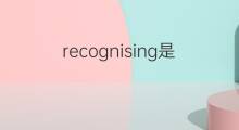 recognising是什么意思 recognising的中文翻译、读音、例句