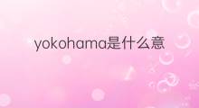 yokohama是什么意思 yokohama的翻译、读音、例句、中文解释
