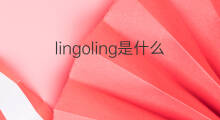 lingoling是什么意思 lingoling的中文翻译、读音、例句