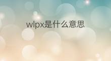 wlpx是什么意思 wlpx的中文翻译、读音、例句