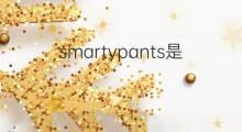 smartypants是什么意思 smartypants的翻译、读音、例句、中文解释