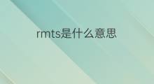 rmts是什么意思 rmts的中文翻译、读音、例句