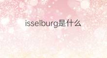 isselburg是什么意思 isselburg的中文翻译、读音、例句