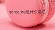 sarcoma是什么意思 sarcoma的中文翻译、读音、例句