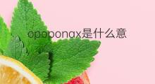 opoponax是什么意思 opoponax的中文翻译、读音、例句