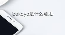 izakaya是什么意思 izakaya的中文翻译、读音、例句