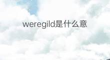 weregild是什么意思 weregild的中文翻译、读音、例句
