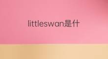 littleswan是什么意思 littleswan的翻译、读音、例句、中文解释