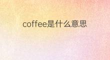 coffee是什么意思 coffee的中文翻译、读音、例句