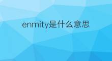 enmity是什么意思 enmity的中文翻译、读音、例句