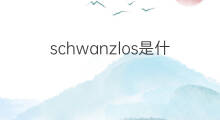 schwanzlos是什么意思 schwanzlos的中文翻译、读音、例句