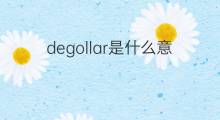 degollar是什么意思 degollar的中文翻译、读音、例句