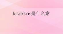 kisekkas是什么意思 kisekkas的中文翻译、读音、例句