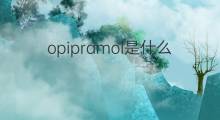 opipramol是什么意思 opipramol的中文翻译、读音、例句