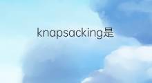 knapsacking是什么意思 knapsacking的中文翻译、读音、例句