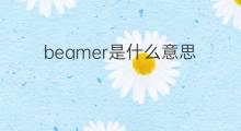 beamer是什么意思 beamer的中文翻译、读音、例句