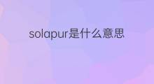 solapur是什么意思 solapur的中文翻译、读音、例句