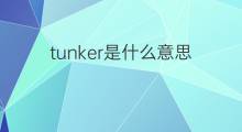 tunker是什么意思 tunker的中文翻译、读音、例句