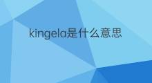 kingela是什么意思 kingela的中文翻译、读音、例句