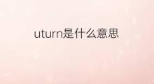 uturn是什么意思 uturn的中文翻译、读音、例句