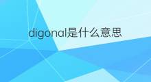 digonal是什么意思 digonal的翻译、读音、例句、中文解释