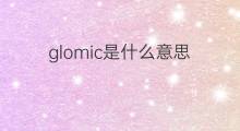 glomic是什么意思 glomic的翻译、读音、例句、中文解释