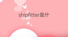 shipfitter是什么意思 shipfitter的翻译、读音、例句、中文解释