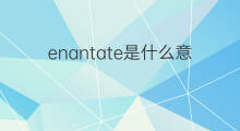 enantate是什么意思 enantate的翻译、读音、例句、中文解释