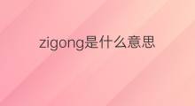 zigong是什么意思 zigong的翻译、读音、例句、中文解释