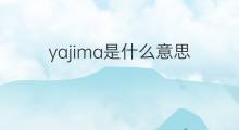 yajima是什么意思 yajima的翻译、读音、例句、中文解释