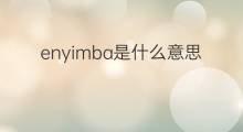 enyimba是什么意思 enyimba的翻译、读音、例句、中文解释