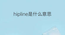 hipline是什么意思 hipline的翻译、读音、例句、中文解释