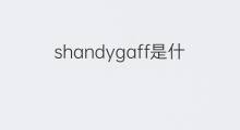 shandygaff是什么意思 shandygaff的翻译、读音、例句、中文解释