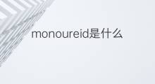 monoureid是什么意思 monoureid的翻译、读音、例句、中文解释