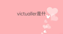 victualler是什么意思 victualler的翻译、读音、例句、中文解释