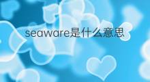 seaware是什么意思 seaware的翻译、读音、例句、中文解释