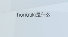 horiatiki是什么意思 horiatiki的中文翻译、读音、例句