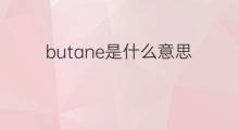 butane是什么意思 butane的中文翻译、读音、例句