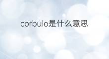 corbulo是什么意思 corbulo的中文翻译、读音、例句
