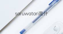 saruwatari是什么意思 saruwatari的中文翻译、读音、例句