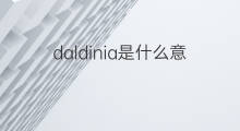 daldinia是什么意思 daldinia的中文翻译、读音、例句