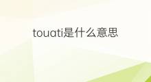 touati是什么意思 touati的中文翻译、读音、例句